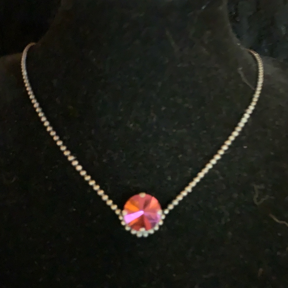 Sabika Crystal  Necklace lightly used